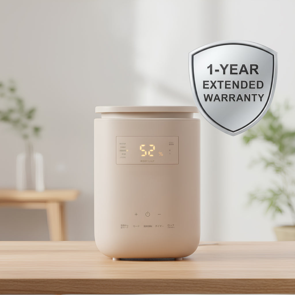ROSY LILY スチーム加湿器 3L EH30PI 延長保証セット